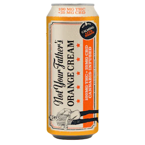 NOT YOUR FATHER'S - Orange Cream (Calming) | 16oz 100mg THC:20mg CBD Live Resin Beverage | Not Your Father's