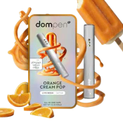 Orange Cream Pop (S) | 1g AIO Live Resin Vape | Dompen