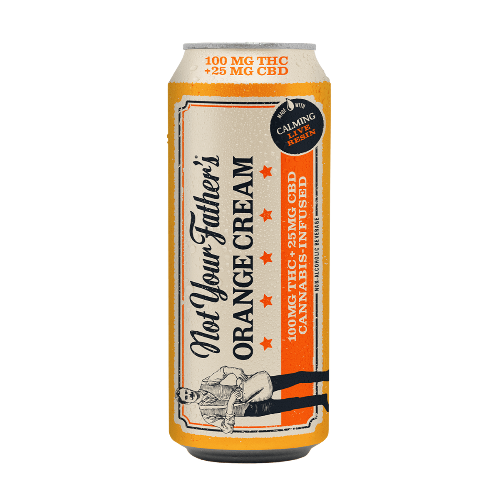 125mg 4:1 THC:CBD Orange Cream Soda 16oz - Not Your Fathers picture