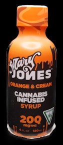 Mary Jones | Syrup | Orange & Cream | 200mg