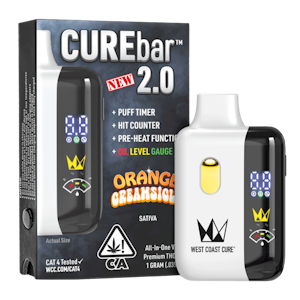 WEST COAST CURE - Orange Creamsicle (H) | 1g All In One 2.0 CUREbar | West Coast Cure