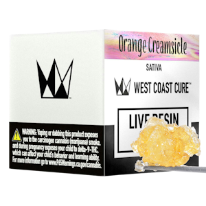 WEST COAST CURE - Orange Creamsicle (S) | 1g Live Resin Sugar | West Coast Cure