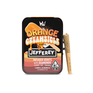 WEST COAST CURE - Orange Creamsicle (S) | .65g 5pk Diamond Infused Jefferey Prerolls | West Coast Cure