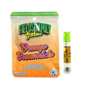FIELDS FAMILY FARMZ - Fields Family Farmz Orange Creamsicle Liquified Diamondz Cartridge 1.0g