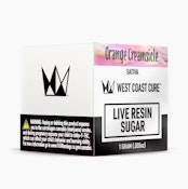 WEST COAST CURE: Orange Creamsicle 1g Live Resin Sugar (S)