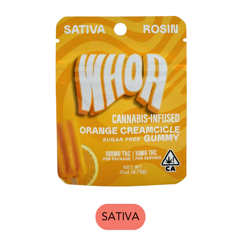 Whoa - Whoa - Rosin - Orange Creamcicle - Edible - 100mg Main Image