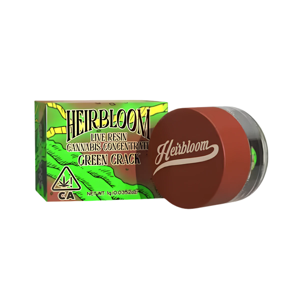 Heirbloom by CBX - Green Crack (S) | 1g Terp Sugar | Heirbloom Main Image