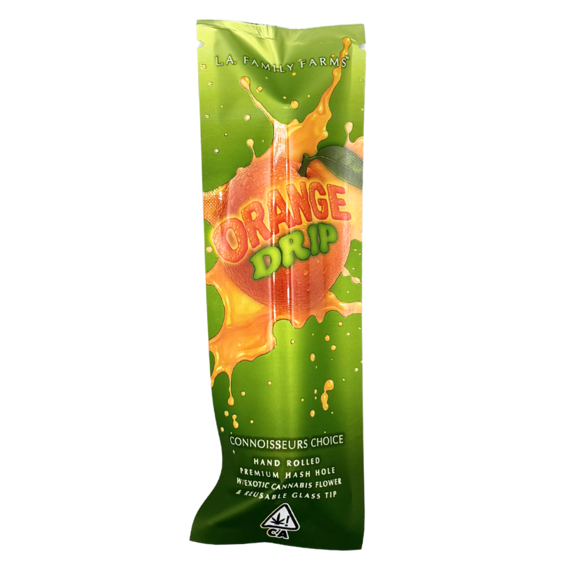 Hash Hole - Orange Drip x Zamosa - Infused Preroll - 1.8g