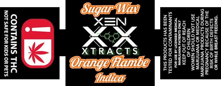 XEN XTRACTS - Orange Flambe (1g) Sugar