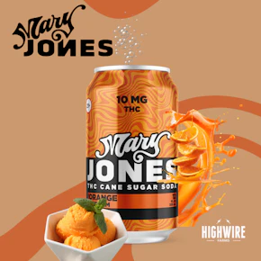 Mary Jones Soda Orange & Cream 100mg