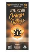 Orange Octane 110mg Live Rosin Single Gummy - Emerald Sky