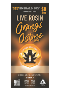 Emerald Sky - Orange Octane 110mg Live Rosin Single Gummy - Emerald Sky
