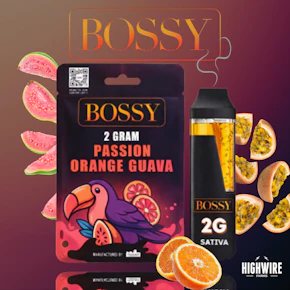 Bossy Disposable Passion Orange Guava 2g