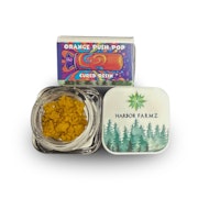 Orange Push Pop 2g Cured Resin - HARBOR FARMZ