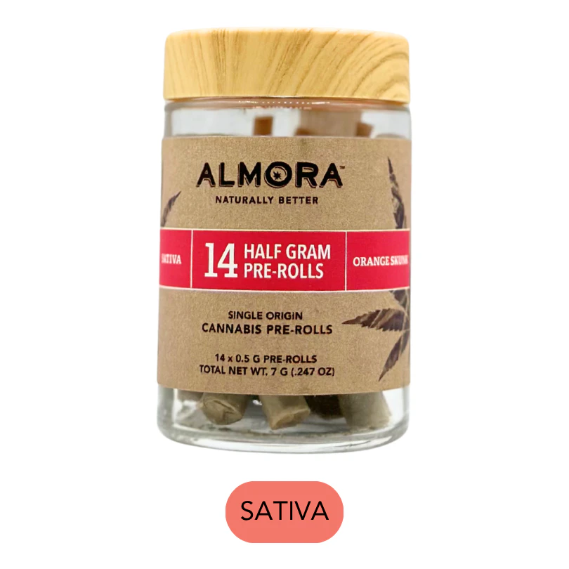 Almora - Almora Farm - Orange Skunk - Preroll Pack - 14pk - 7.0g Main Image