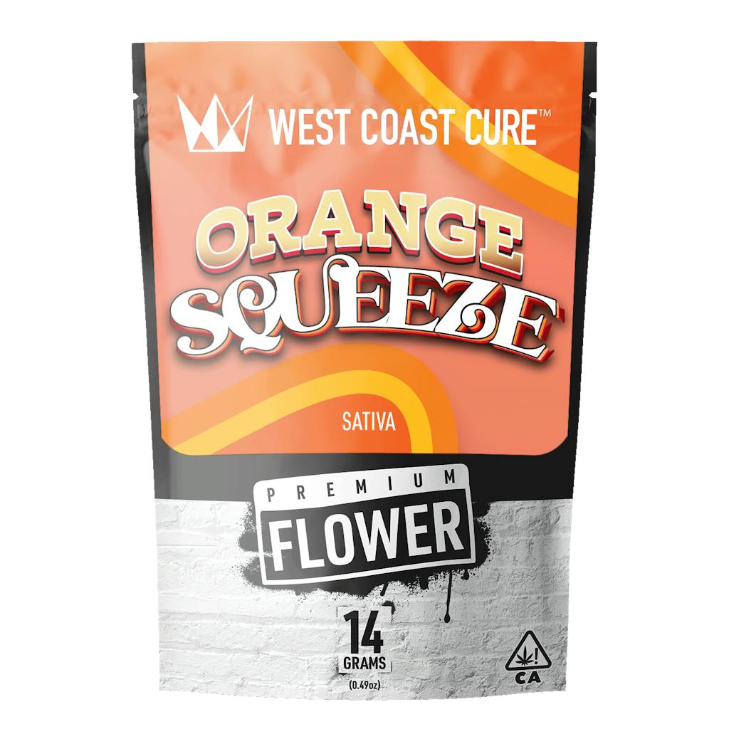 West Coast Cure Orange Squeeze Premium Flower 14.0g