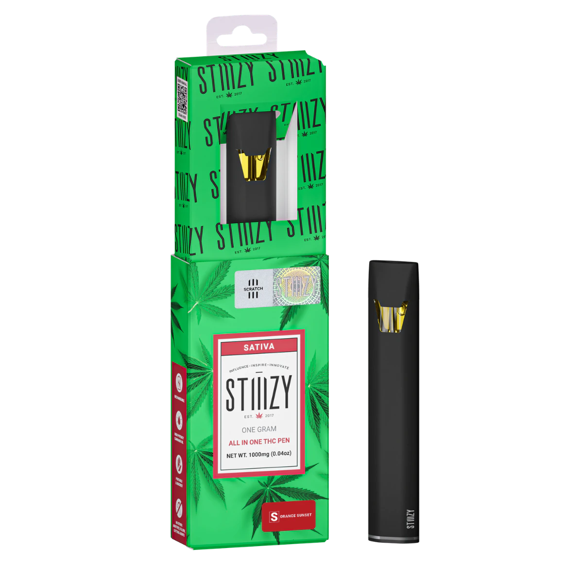 STIIIZY - Orange Sunset (S) | 1g All In One Vape | Stiiizy Main Image