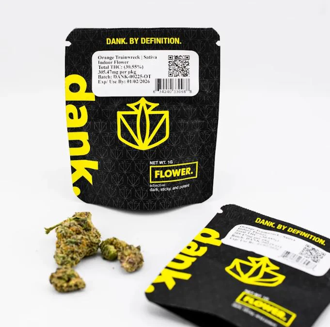 DANK - Orange Trainwreck - 1g Flower Main Image