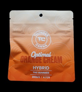 No Brand - Orange Gummies 4CT 200MG