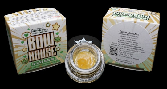 1G Orange Cream Pop Live Resin Badder