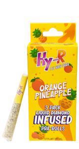 GOLDKINE - HY-R - Orange Pineapple - 5 Pack (3g) Infused