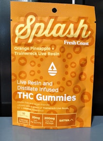 Gummy Splash-10x20mg-FCE-Orange Pineapple Trainwreck