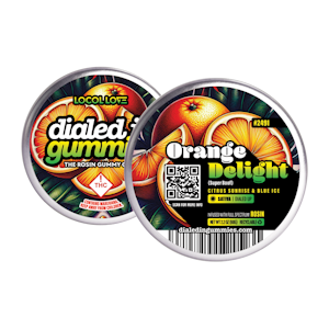 Dialed In - Dialed In - Gummies - Orange Delight (S) - 100mg
