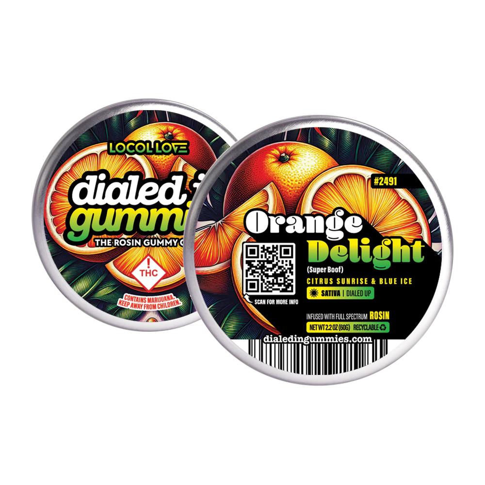 Dialed In - Dialed In - Gummies - Orange Delight (S) - 100mg Main Image