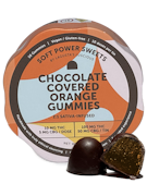 Soft Power Sweets | Chocolate Covered Orange Gummies 2:1 (THC:CBG) | 100mg