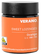 Orange Sweet Lozenge 1:1 CBD:THC  10pk 100mg 