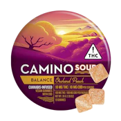 Orchard Peach 1:1 (Balance) (H) | 10mg/100mg Sours Gummies  | Camino