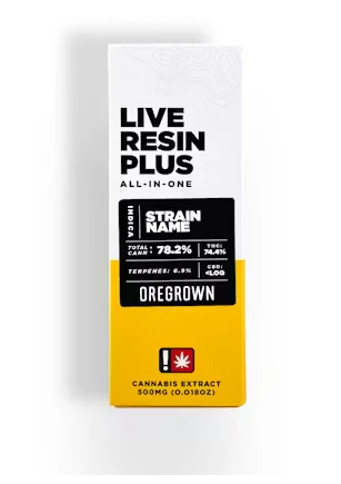 Oregrown - Oregrown Maltese Tiger Live Resin+ AIO 1g Main Image