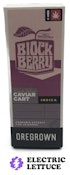 Oregrown Block Berry Cured Resin Cartridge 1g