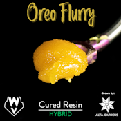Oreo Flurry, Cured Resin Badder
