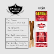 Swisher Infused Blunt Original 2pk (2x1.5g) 3g