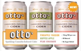 Otto's Hopped Apple Infused Sparkling Cider 10mg