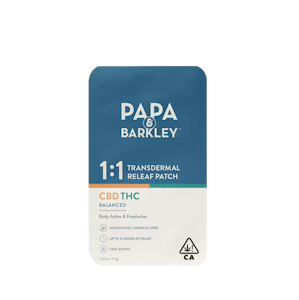 PAPA & BARKLEY - Papa & Barkely | 1:1 | Releaf Patch