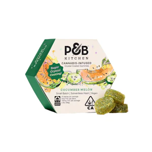 Papa & Barkley - CRYSTAL COATED CUCUMBER MELON 100MG - PAPA & BARKLEY