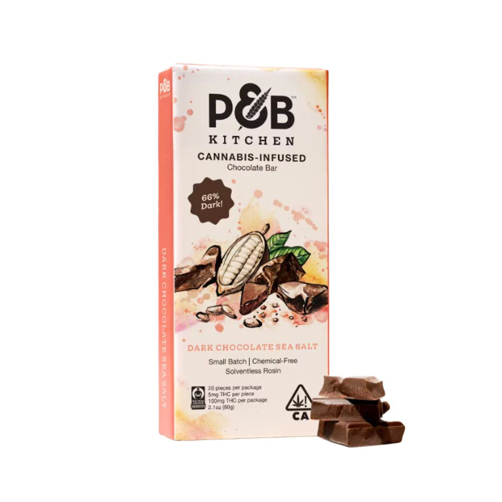 Papa & Barkley - RELEAF DARK CHOCOLATE SEA SALT 100MG - PAPA & BARKLEY Main Image