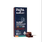 Papa & Barkley | Pomegranate Dark Chocolate | Sleep CBD THC CBN | 100mg