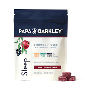 Papa & Barkley - Sleep: Berry Pomegranate | Papa & Barkley | Gummies | 20 pcs | 5mg