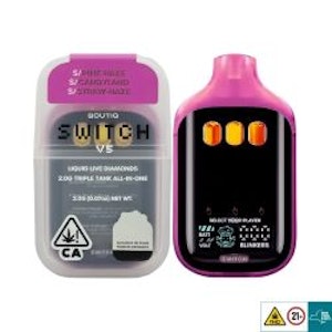 BOUTIQ SWITCH GLOW - PINK HAZE + CANDLAND + STRAW-HAZE 2g
