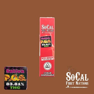 SoCal First Nations - So Cal 1g Disposable- P.O.G.