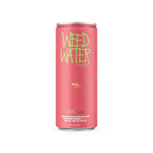 Weed Water - P.O.G. Wowie | Seltzer | 10mg | Weed Water Main Image