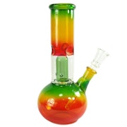 8" Painted Water Pipe W/ Percolator
