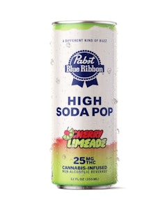 Pabst - Pabst High Soda 25mg Cherry Limeade