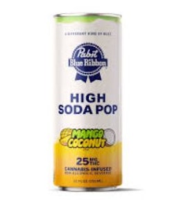 Pabst - Pabst High Soda 25mg Mango Coconut