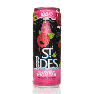 ST.IDES - St Ides Wild Raspberry High Tea Drink 100mg