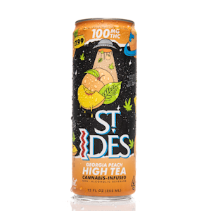 ST.IDES - St Ides Georgia Peach High Tea Drink 100mg