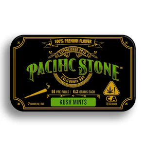 Pacific Stone - PACIFIC STONE | KUSH MINTS - 14PK | PREROLL | 7G